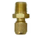 Адаптер с клапаном и колпачком M 1/4" SAE x M 1/4" NPT