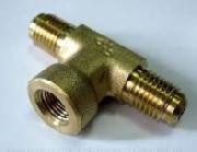 Тройник резьбовой TMI-682 M 1/4" SAE x F 1/8" NPT x M 1/4" SAE