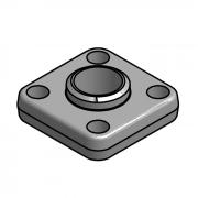 Комплект фланцев под пайку (50 мм)