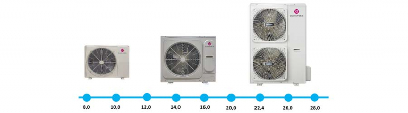 Dantex представила инверторные компрессорно-конденсаторные блоки