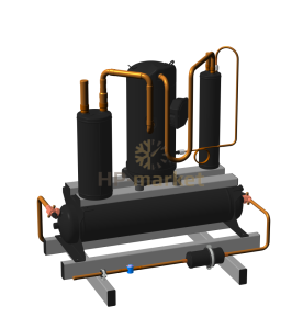 Высокотемпературный компрессорно-ресиверный агрегат ISTCOOL CRH 30 ECO