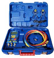 Манометрический коллектор электронный в кейсе BC-EL 2