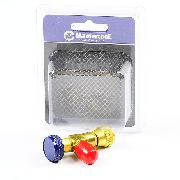 Вентиль с нажимом на золотник, резьбы F5/16" SAE x M5/16" SAE Mastercool