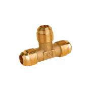 Тройник резьбовой Castel 3/8" Flare x 1/4" Flare x 3/8" Flare
