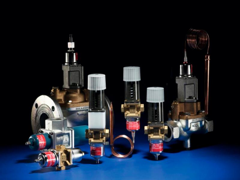 Регуляторы давления и температуры в холодильных системах