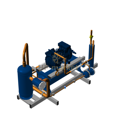 Низкотемпературный компрессорно-ресиверный агрегат ISTCOOL CRL 16 STN