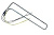 ТЭН оттайки Karyer L=1760 mm, P=1760 Wt