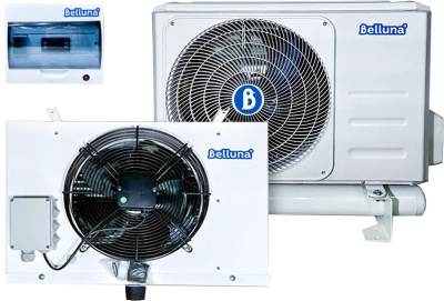 Холодильная инверторная компрессорно-конденсаторный станция Belluna Onoff Р312R с ресивером (на 2-3 потребителя)