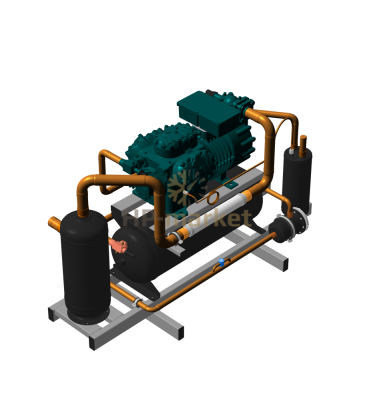 Низкотемпературный компрессорно-ресиверный агрегат ISTCOOL CRL 33 ECO