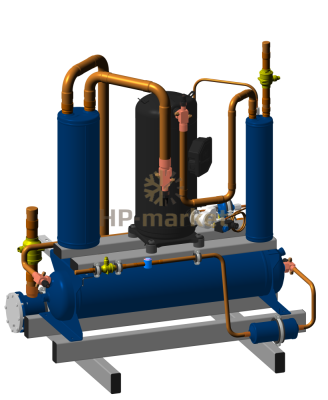 Низкотемпературный компрессорно-ресиверный агрегат ISTCOOL CRL 07 PRO2