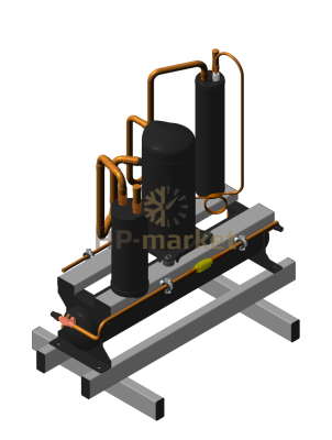 Низкотемпературный компрессорно-ресиверный агрегат ISTCOOL CRL 05 ECO