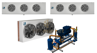 Низкотемпературный компрессорно-ресиверный агрегат ISTCOOL CRL 43 STN