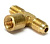 Тройник резьбовой TMI-682 M 1/4"SAE x F 1/4 NPT x M 1/4"SAE