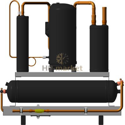 Низкотемпературный компрессорно-ресиверный агрегат ISTCOOL CRL 13 ECO