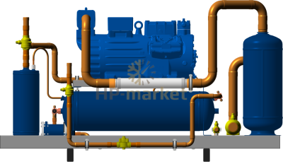 Низкотемпературный компрессорно-ресиверный агрегат ISTCOOL CRL 22 PRO2