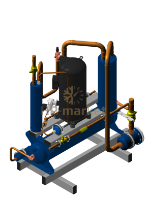 Низкотемпературный компрессорно-ресиверный агрегат ISTCOOL CRL 07 PRO2