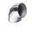 Теплоизолирующий отвод K-Flex AL Clad 90* D 89 (25мм)