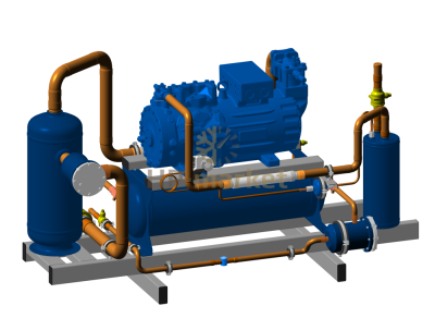 Низкотемпературный компрессорно-ресиверный агрегат ISTCOOL CRL 22 PRO2